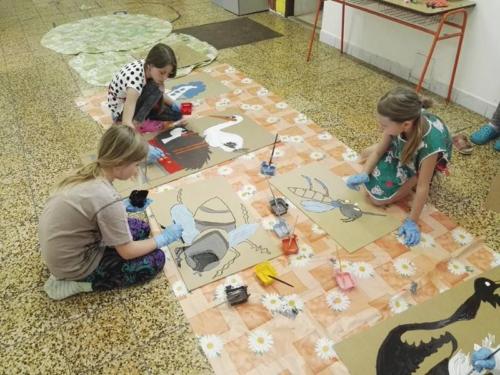 Výzdoba na festival