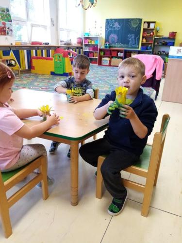 První tvoření ve školce