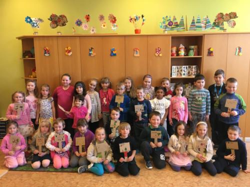 Předškoláci navštívili prvňáčky