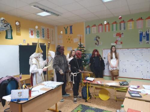 Mikulášský den ve 4. třídě