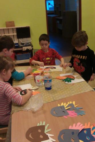 Příprava na karneval