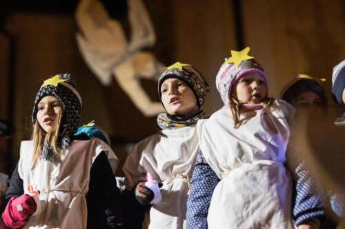 U rozsvícení vánočního stromečku