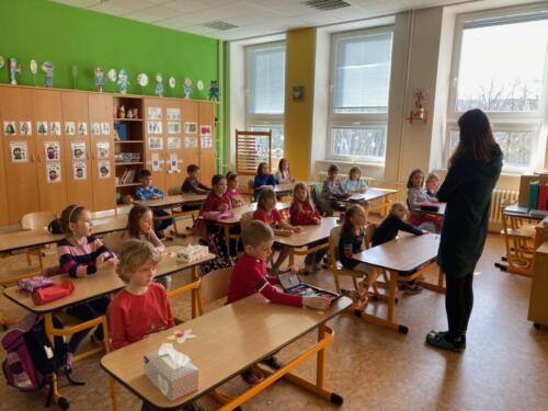 Návštěva v ZŠ