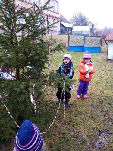 Společné zdobení stromečku