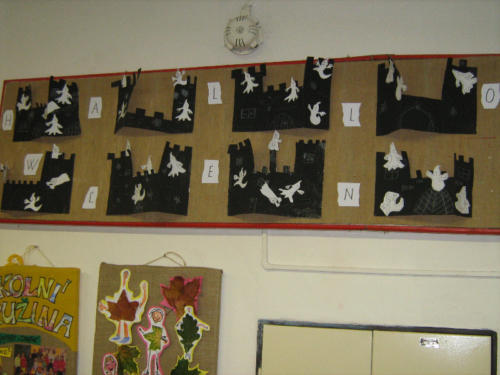 Výzdoba tříd z prací dětí