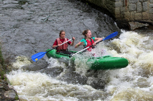 Vodácký kurz 3.den
