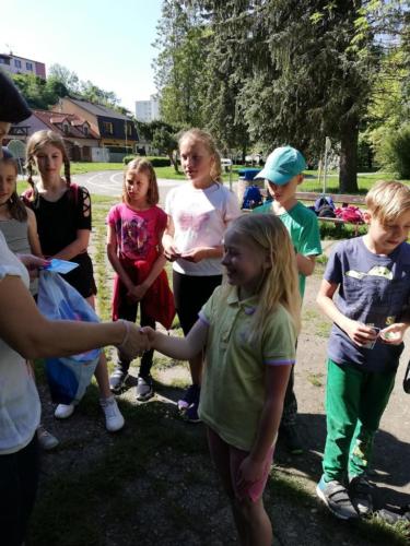 Čtvrťáci na dopravním hřišti