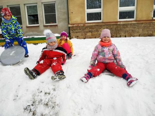 Sněhové hrátky - Motýlci