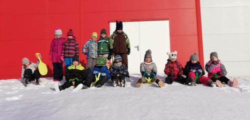 Druháci a zimní radovánky