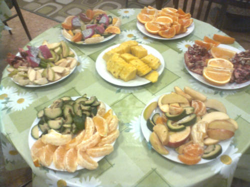 Ochutnávkové koše – ovoce 2016