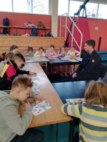 Hasičské dopoledne s prvním stupněm