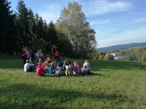 Školní družina v lese